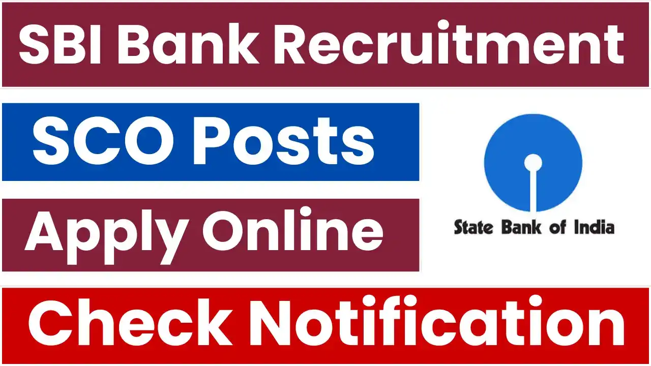 SBI SCO Recruitment 2025